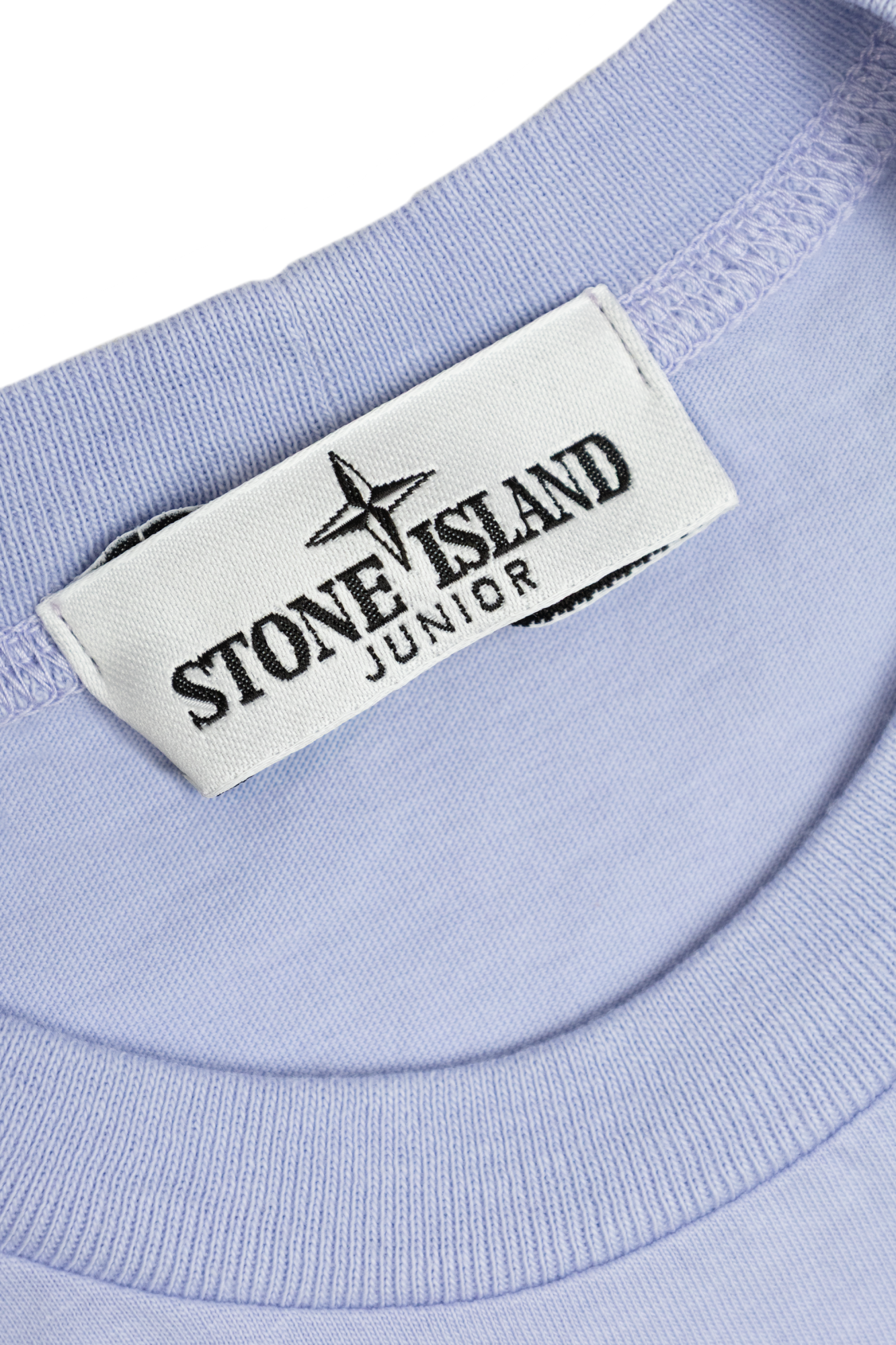Blue T-shirt with logo Stone Island Junior - Vitkac AS